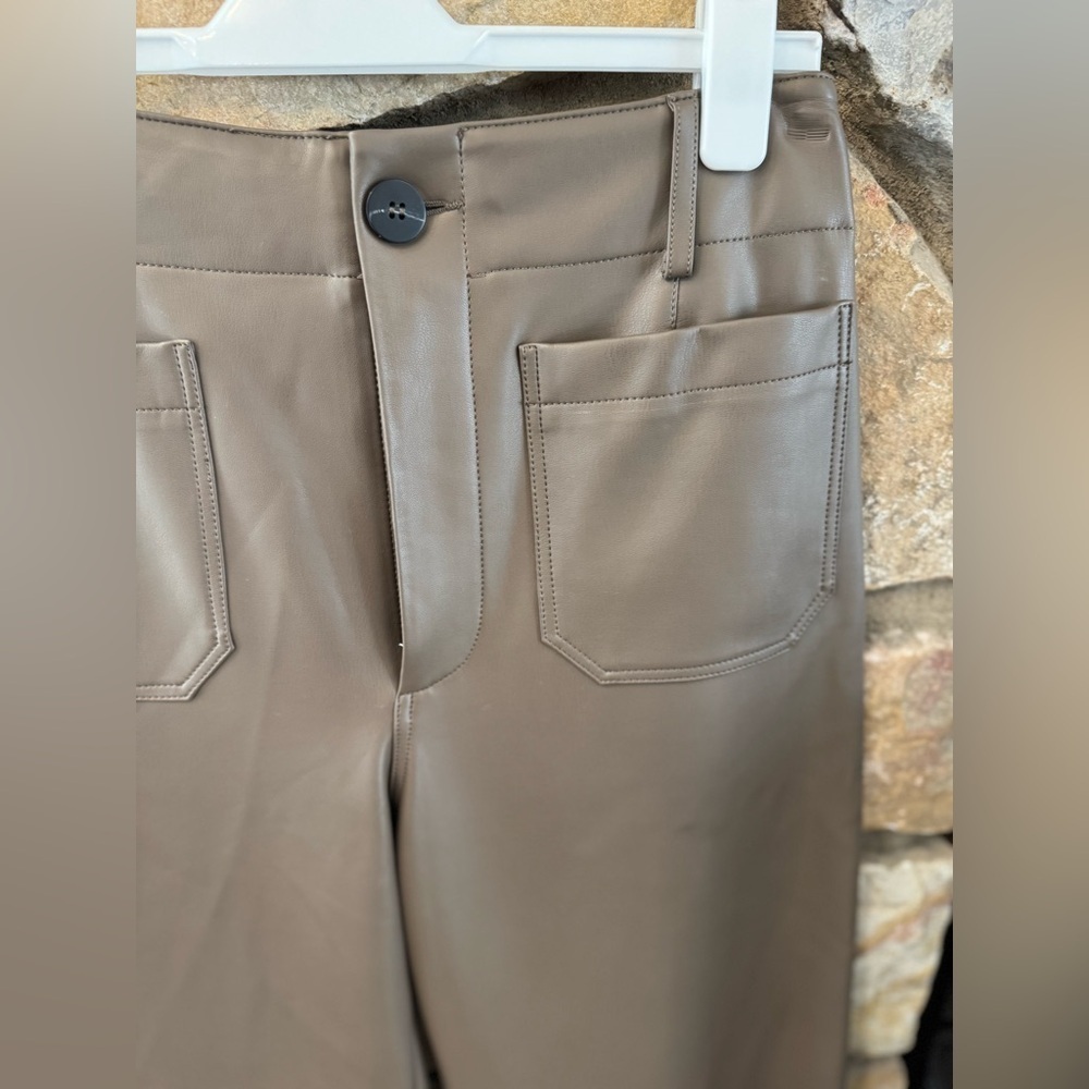 NWOT Maeve Colette Faux Leather pant - Picture 2 of 5